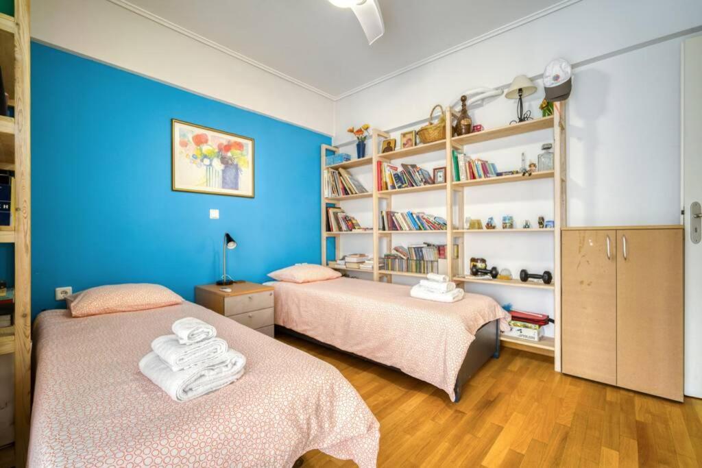 Spacious Family Flat Near Parthenon Free Parking Athens Exterior photo
