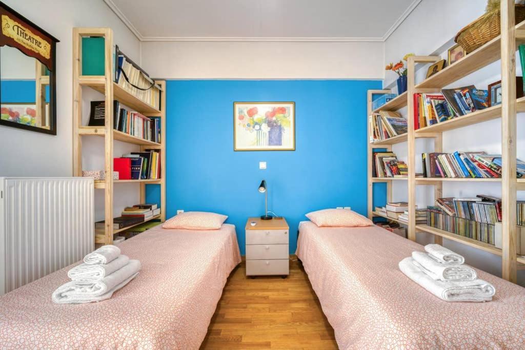 Spacious Family Flat Near Parthenon Free Parking Athens Exterior photo